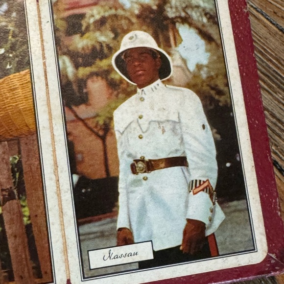 Vintage Hoyle playing cards double deck set Nassau Bahamas souvenir deadstock - Picture 9 of 16